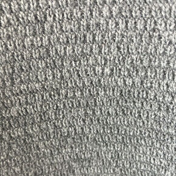 ELLE 2X Lightweight Grey Waffle Knit Top - Picture 5 of 6
